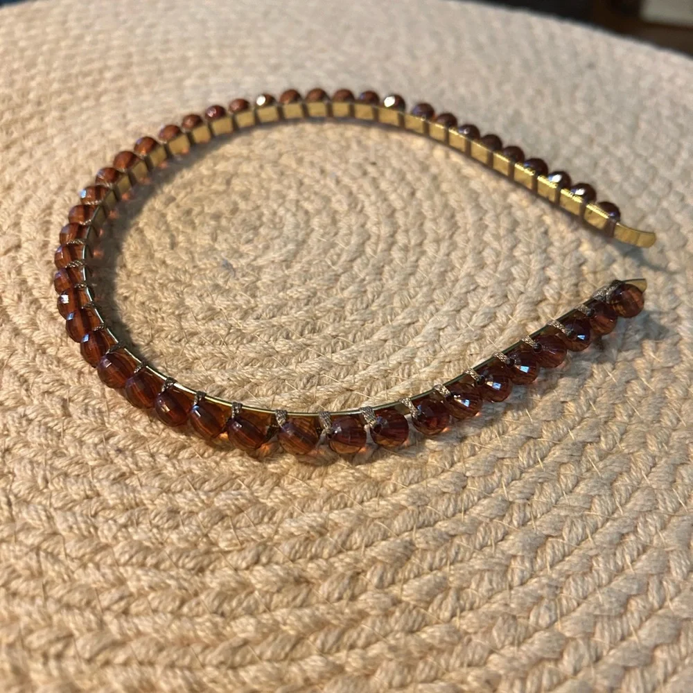 Pair of Vintage Crystal Headbands
